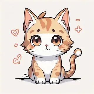 大眼睛橘猫